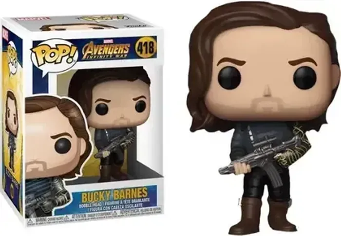 Funko pop Bucky Barnes (Soldado Invernal) - Vingadores Guerra infinita #418