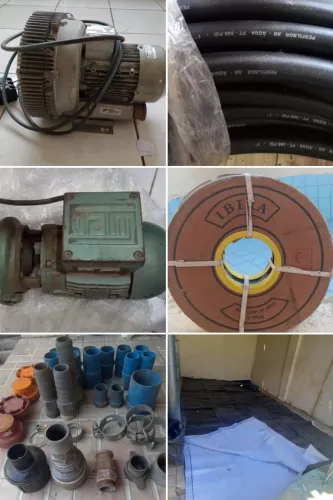 Lote de Equipamentos para Irrigação/Piscicultura/Agricultura/Indústria