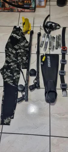 Equipamento de mergulho 