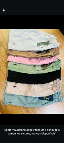 Shorts Sarja Premium - Várias Cores e Tamanhos