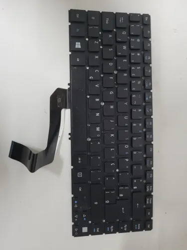 Teclado com defeito para Notebook acer M5-481PT com backlit - Reposição das teclas