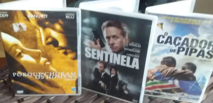 DVDs: Por que choram os homens, Sentinela e O Caçador de Pipas