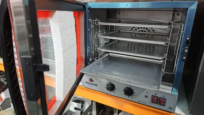 Forno fast over vermelho turbo elétrico progás (IRIS)