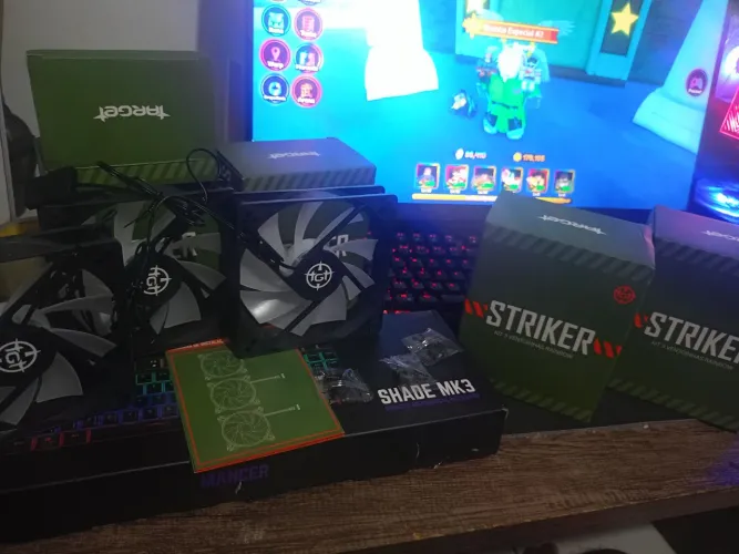Fans RGB rainbow tgt