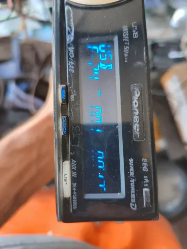 Som automotivo Pioneer DEH-P5080UB FUNCIONANDO DETALHES DE USO SIMPLES 
