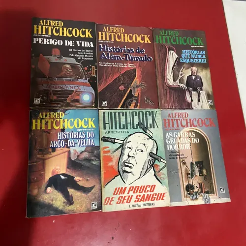 Coleção Alfred Hitchcock - 6 livros 