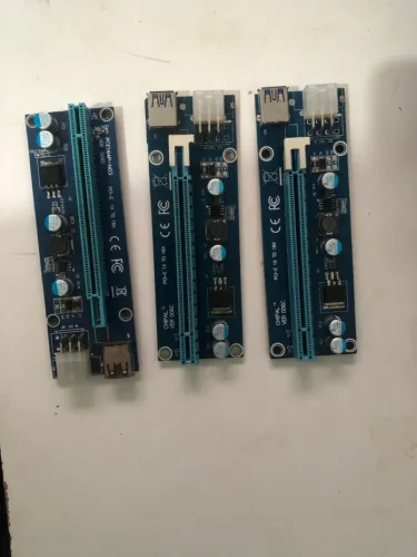 Adaptador PCI-E 1x para 16x - CHIPAL - 3 Unidades
