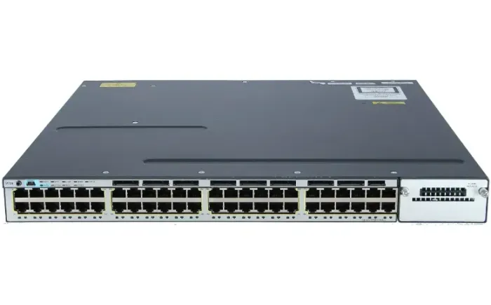 Switch Cisco catalyst Ws C3750X-48Pf-l 48 Portas Gig PoE+ a partir