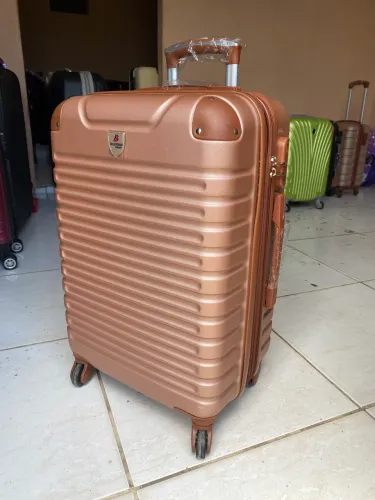 Mala de Avião Capacidade 23Kg cor Rosê