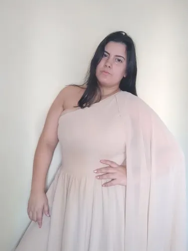 Vestido longo madrinha nude?<br>R$ 149,90