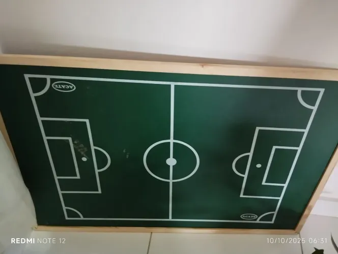 Campo futebol botão