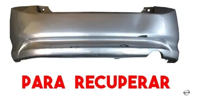 Parachoque Traseiro Honda City 2008 Para Recuperar