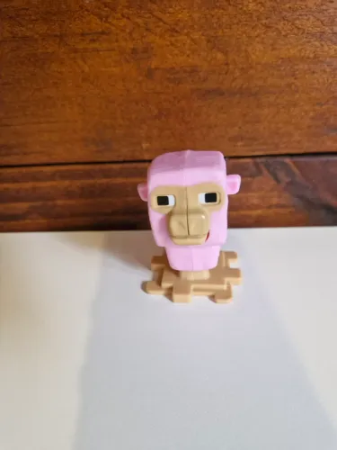 Ovelha Rosa - Minecraft - Mclanche feliz