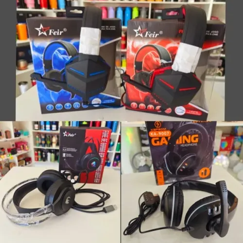 Fones de Ouvido Gamer , para quem joga On Line, pronta entrega.
