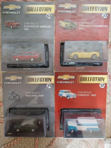 Miniaturas coleção Chevrolet collection R$ 120 reais cada