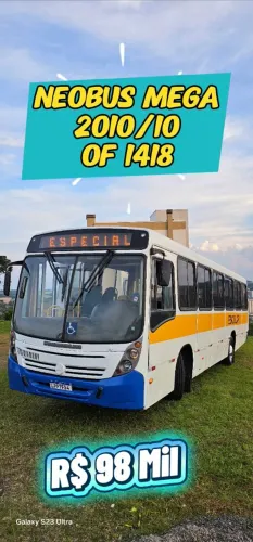 Ônibus Micrão Neobus 1418 Aceito Troca 