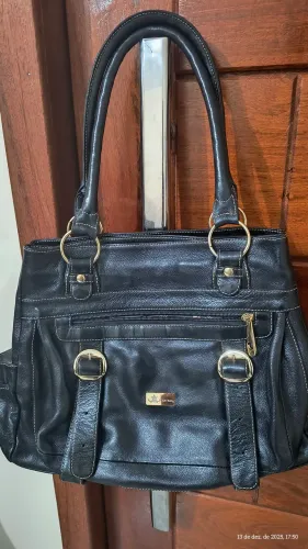 Bolsa social couro