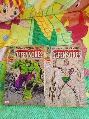 HQs Edição Histórica Marvel Defensores, 4 vol.