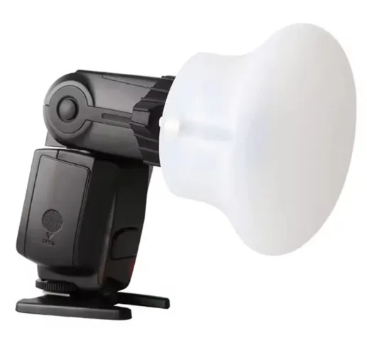 Difusor de Silicone P/ Flash Speedlite - Top!