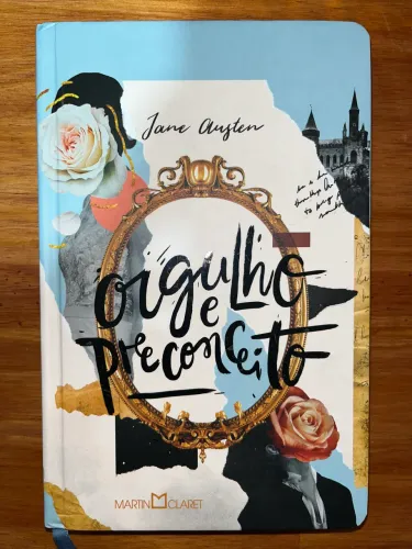 Livro Orgulho e Preconceito - Jane Austen (Edição capa dura Martin Claret)