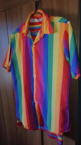 Camisa Botão Rainbow 