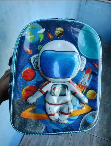 Mochila Astronauta Infantil (Azul)