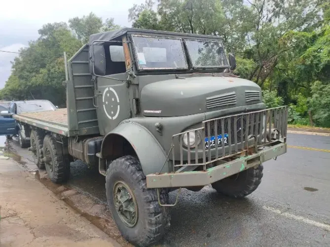 MB 1519 6X6 TURBINADO CAMINHAO MILITAR EXERCITO MAMUTE