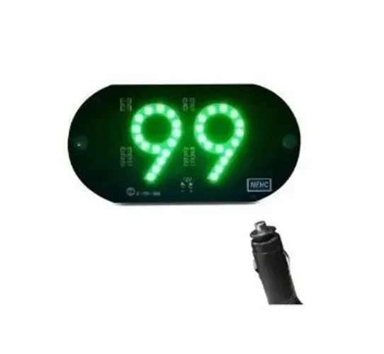 Placa Led Carro 99 Motorista Aplicativo Letreiro 5v Luminoso de Led