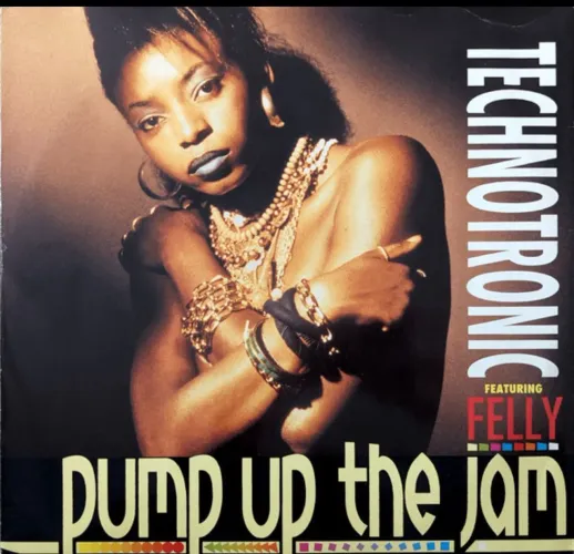 Vinil Single Importado Technotronic - Pump Up The Jam