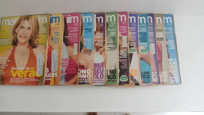 Revistas Manequim ano 2004 com suplemento 