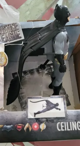 Boneco batman voador ceiling flyer de teto action figure