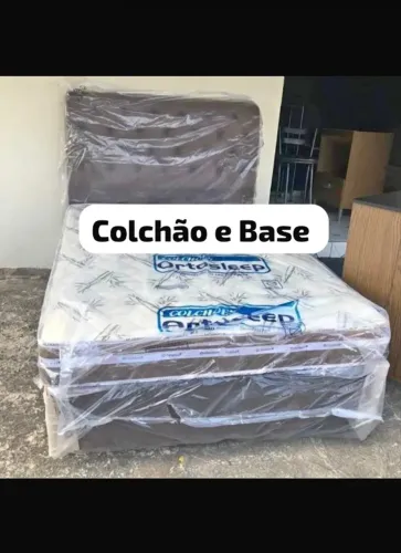 Cama box colchão d33 suporte