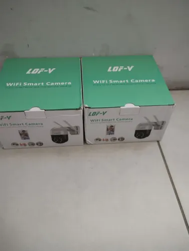 Kit 2Câmeras Wifi Smart LOF-V - Segurança em suas mãos