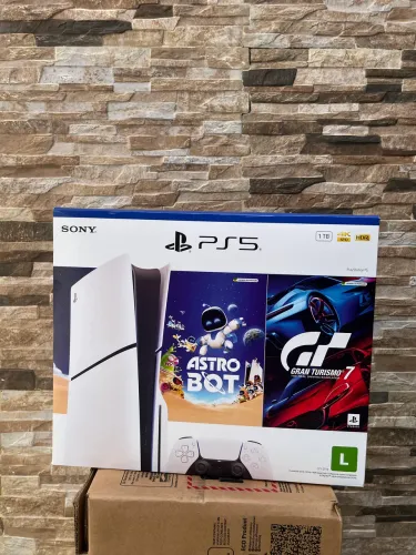 PlayStation 5 mídia física e digital lacrado 