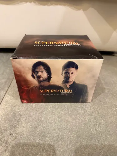 Box DVDs Supernatural 1-9 temporada 