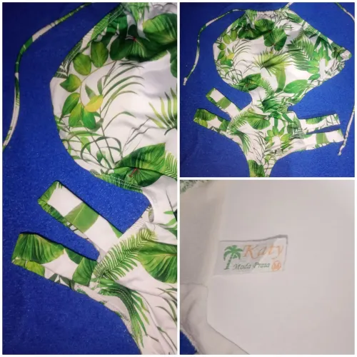 Body de Praia Maiô Tropical ( Tam. M )