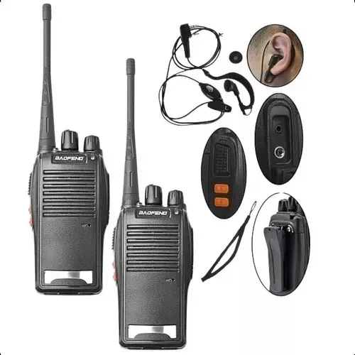 Radio Comunicador Baofeng 777s Vhf/uhf 16 Canais R$107,00