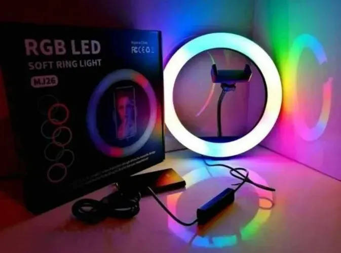 Ring Light 14 Polegadas Colorida RGB - Entrega Rápida e Segura
