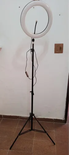 Ring Light grande Com Tripé