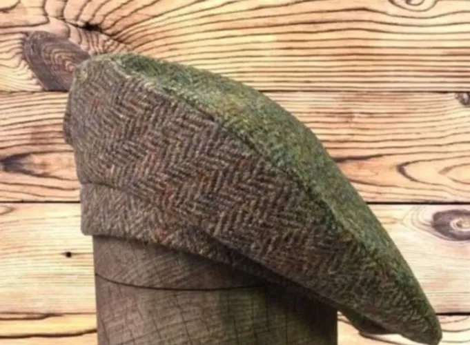 Chapéu de Tweed Masculino Clássico