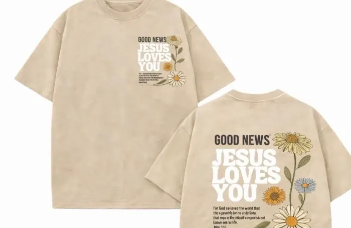 CAMISETA CRISTÃ 100% ALGODÃO 
