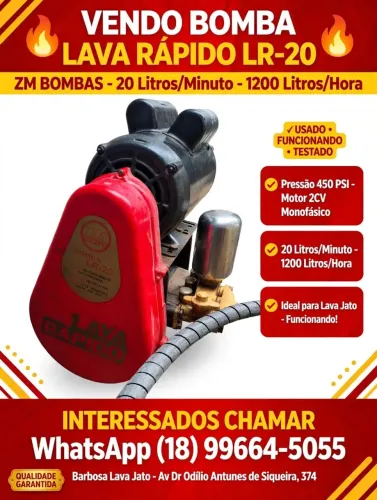 Lavadora de alta pressão Profissional