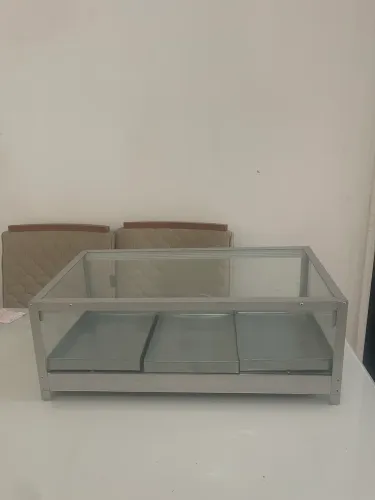 Estufa de salgados aquecido