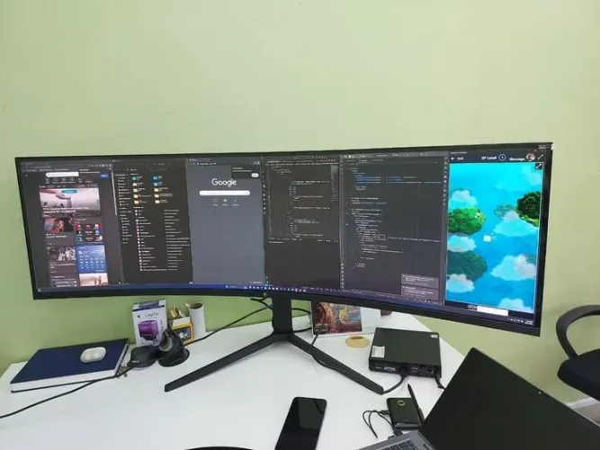 Monitor 34 Ultrawide QHD 165HZ