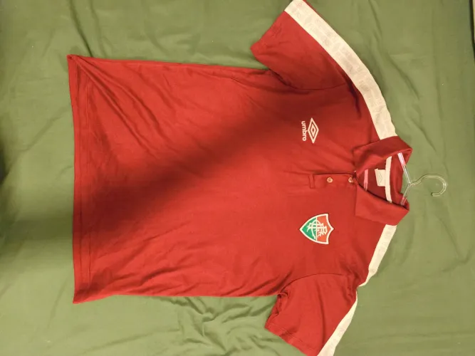 Camisa Fluminense Oficial Polo de Viagem Bordô