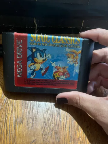 Fitas cartucho mega drive