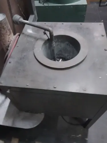 Forno de fundição de zamac 90 litros a gás 