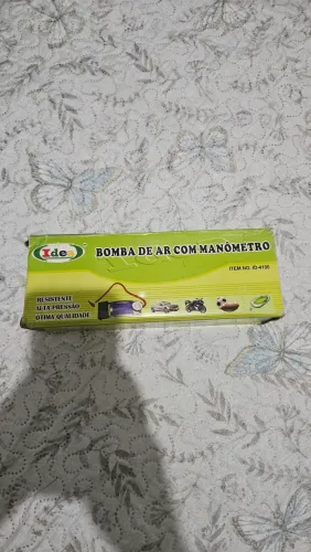 bomba de ar com manômetro