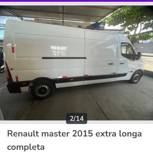 Renault Master 2.3 DCI Extra Furgão 16V Diesel 2015