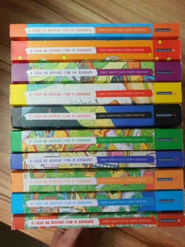 Coleção A CASA NA casa da Árvore - 10 volumes